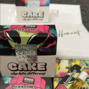 Alien Candy Cake